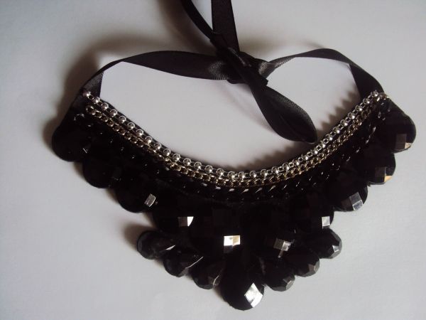 Maxi colar preto