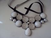 Maxi colar Branco