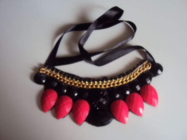Maxi Colar - Vermelho - (Cod4)